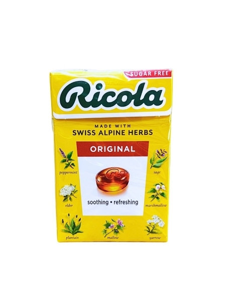 Combo 3 Vị Kẹo Ngậm Thảo Mộc Ricola Không Đường