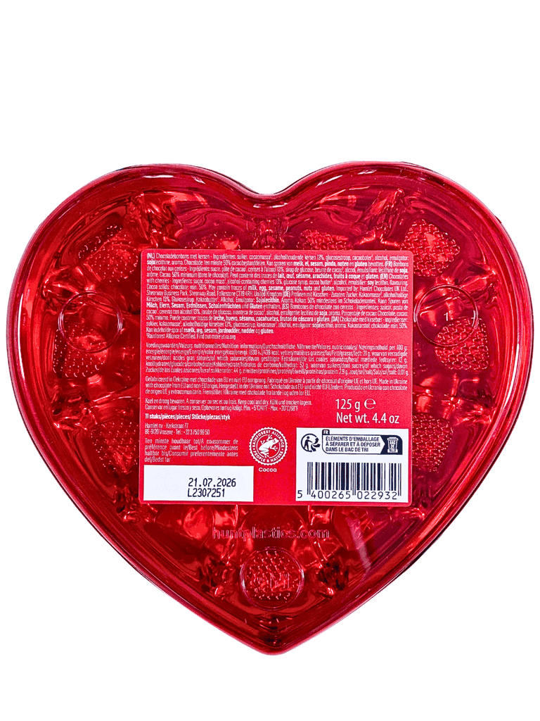 Kẹo Socola Nhân Cherry Rượu Cupido Hamlet Cherises 125G