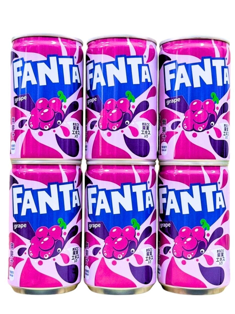 Nước Ngọt Fanta Nho Nhật Bản 160ML Thùng 30 Lon
