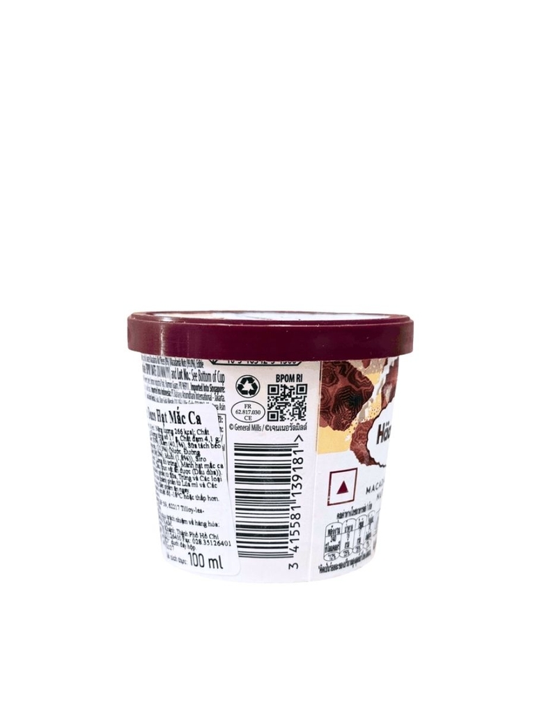 Kem Häagen-Dazs Hạt Macadamia 100ML