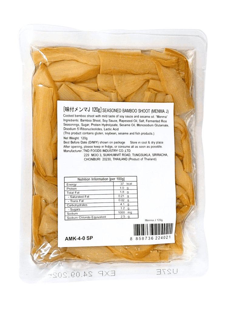 Măng chế biến có gia vị mema J gói 120G