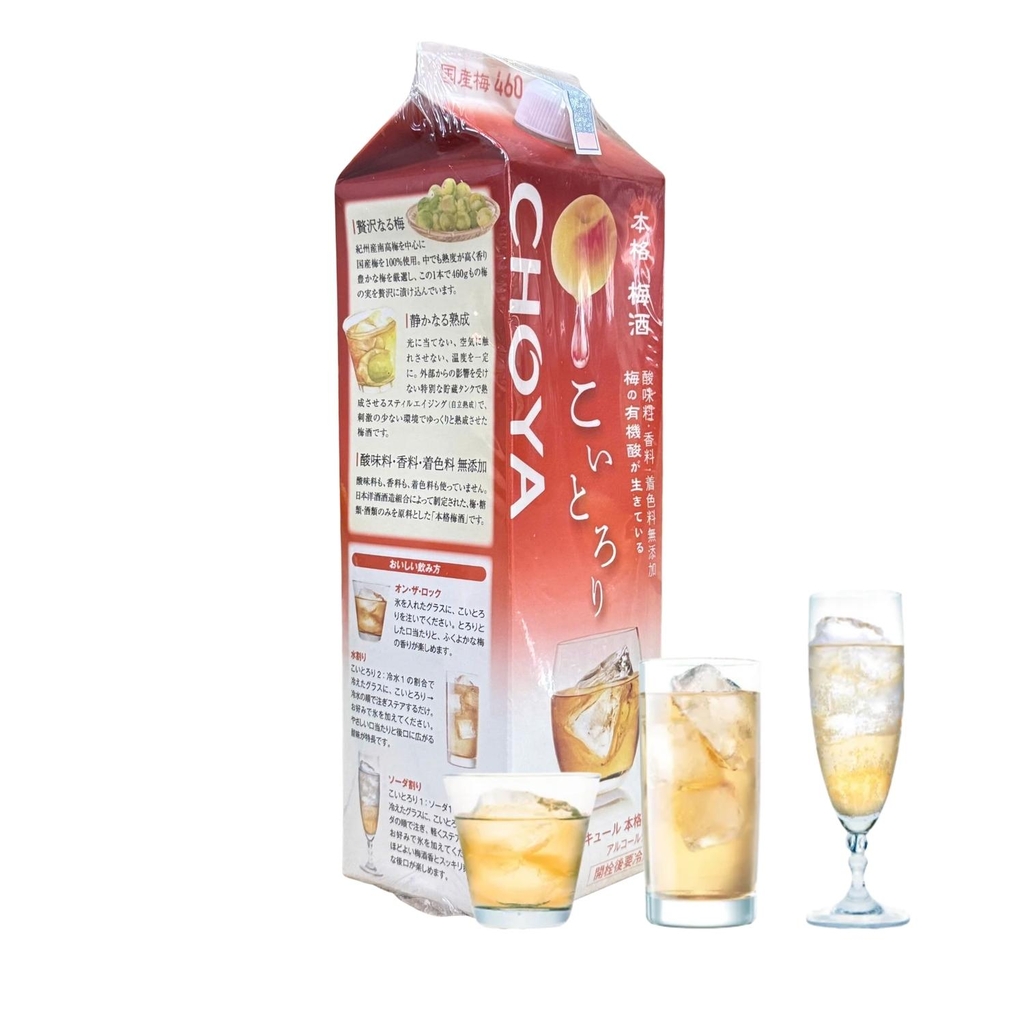 Rượu Mơ CHOYA Koi Torori 8% 1800ml