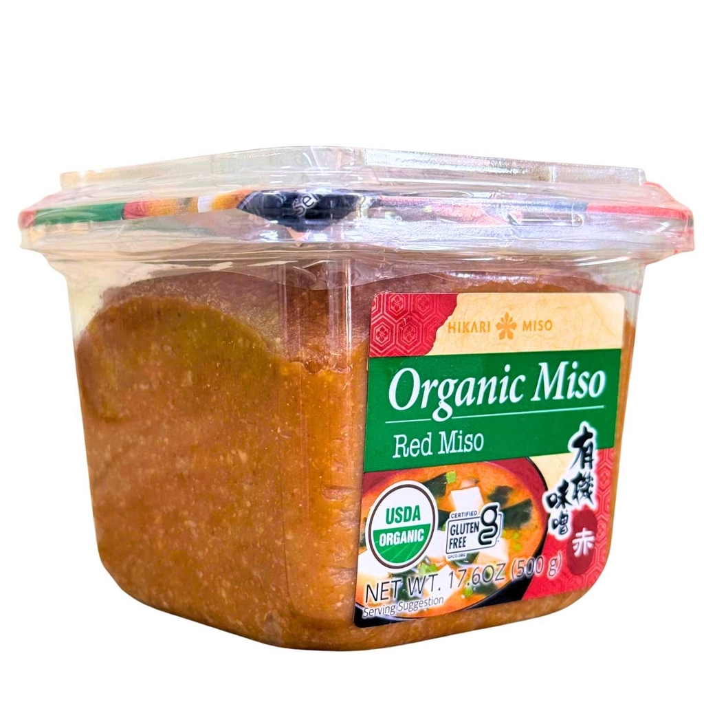 Tương Miso Đỏ Hữu Cơ Hikari Miso 500G