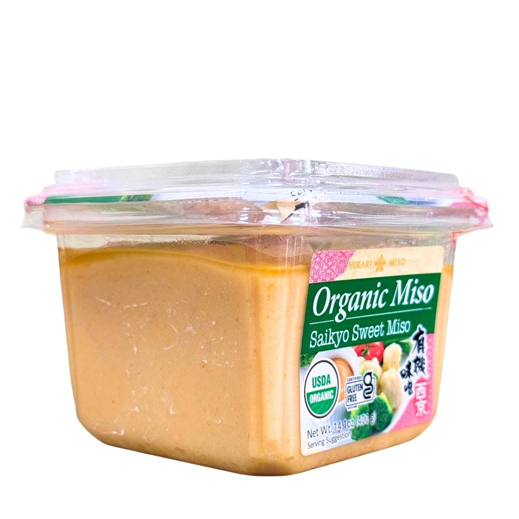 Tương Miso Ngọt Saikyo Hữu Cơ Hikari Miso 400G