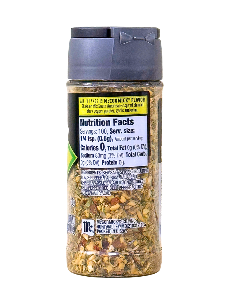 Brazilian Steakhouse McCormick 60G