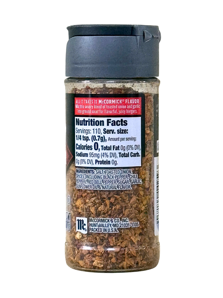 Hamburger Seasoning McCormick 77G