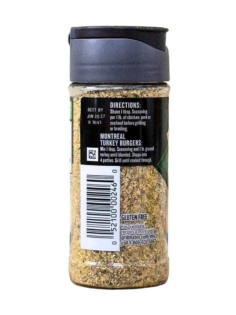 Gia Vị Ăn Kiêng Vị Gà Nướng Montreal Chicken 77G