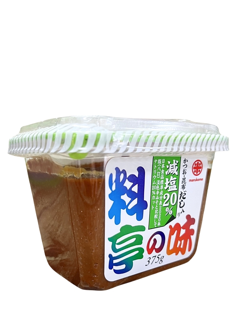 Miso Dashi trộn sẵn Marukome (Cắt giảm 20% muối) 375G