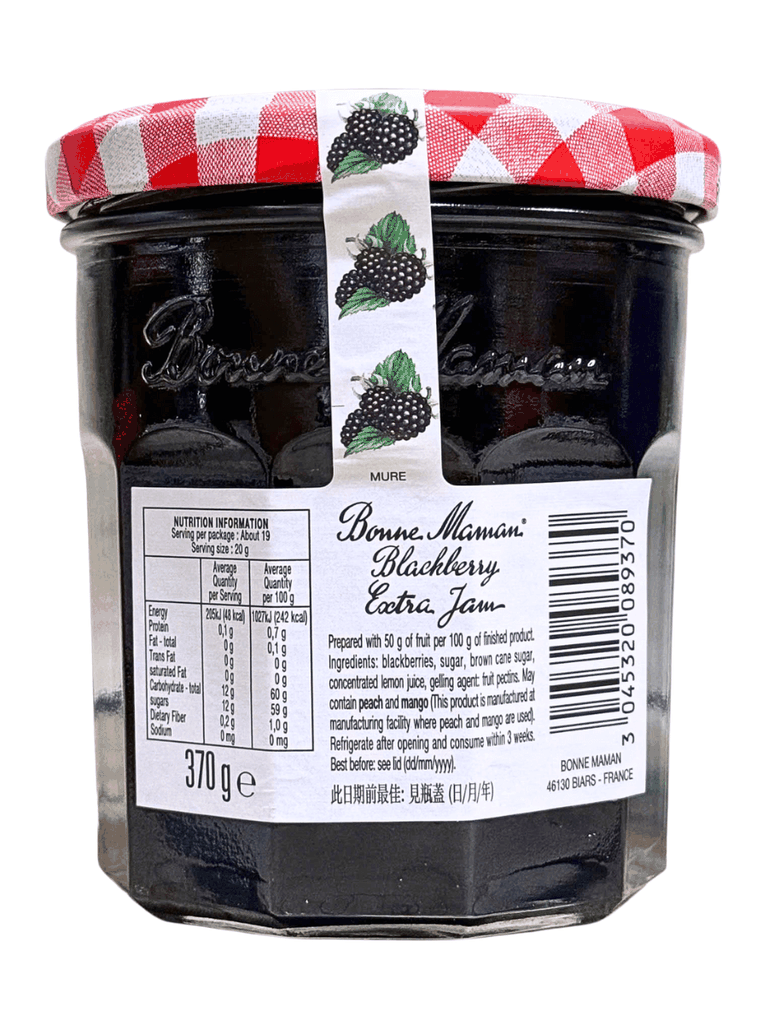 Mứt Mâm Xôi Đen Bonne Maman 370G