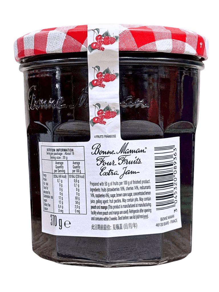 Mứt Trái Cây Bonne Maman 4 Vị 370G