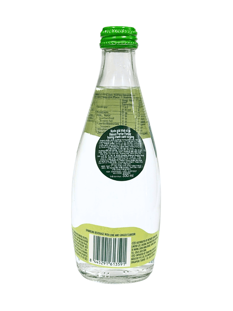 Nước Có Ga Perrier Lime & Ginger 330ml (Lốc 4 Chai)