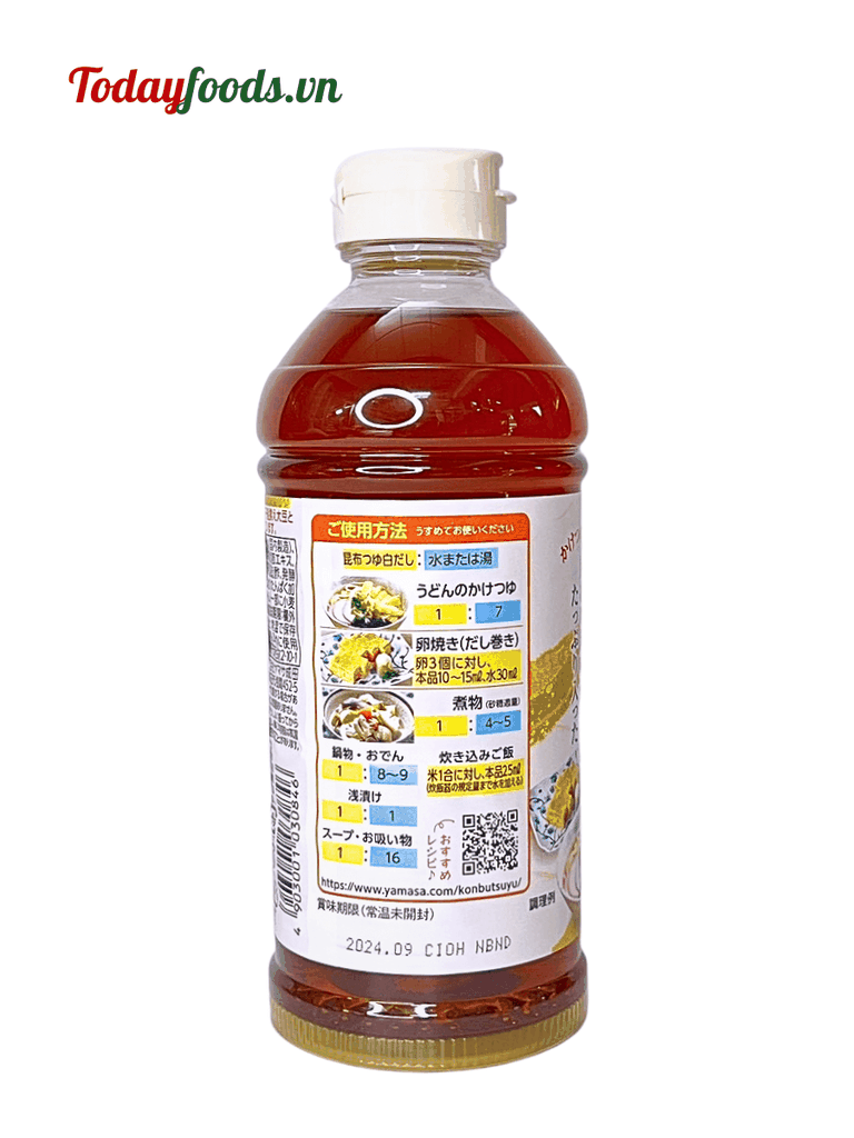 Nước Dùng Dashi Tảo Bẹ Kombu {Yamasa} 500ML