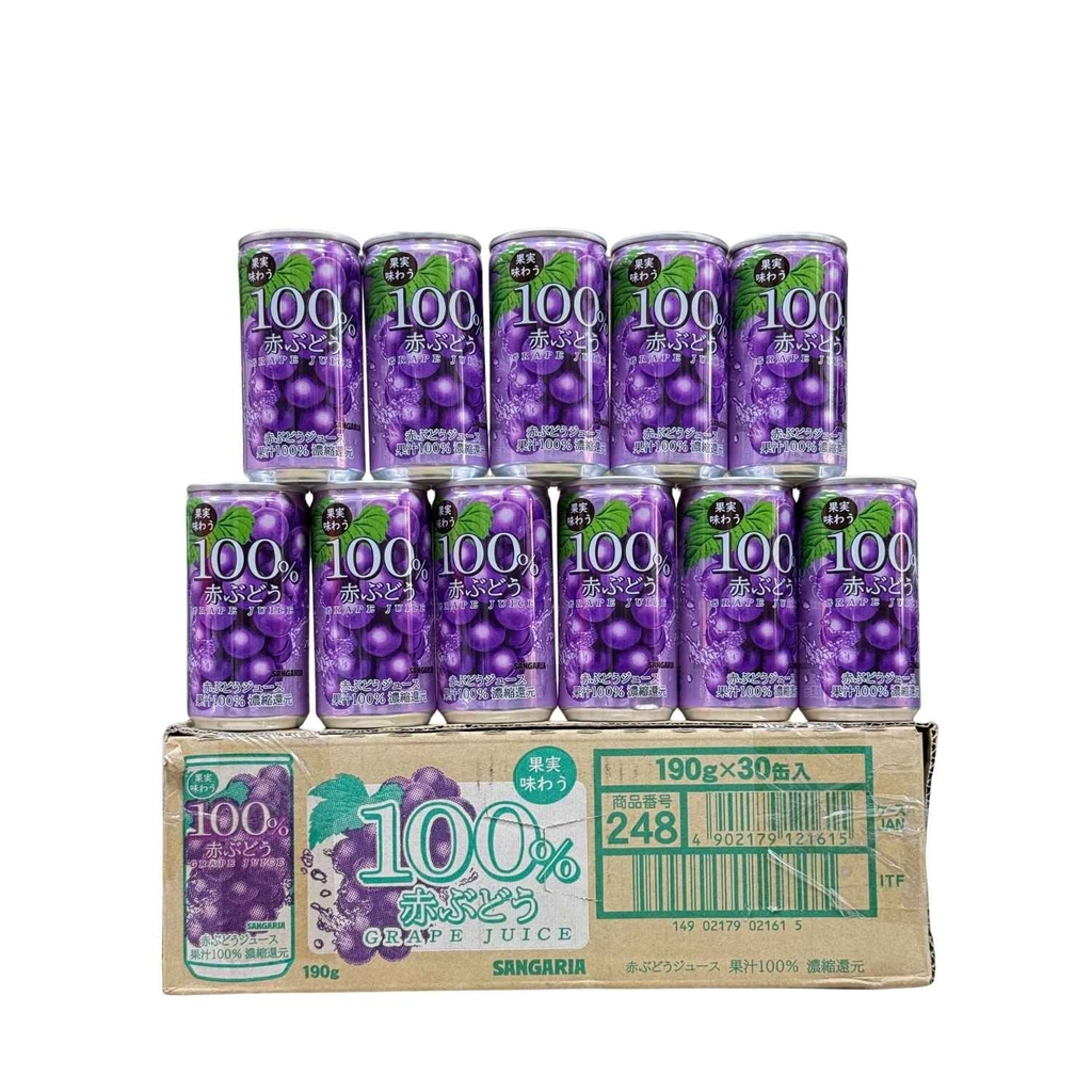 Nước Ép Nho Nguyên Chất Sangaria 190g