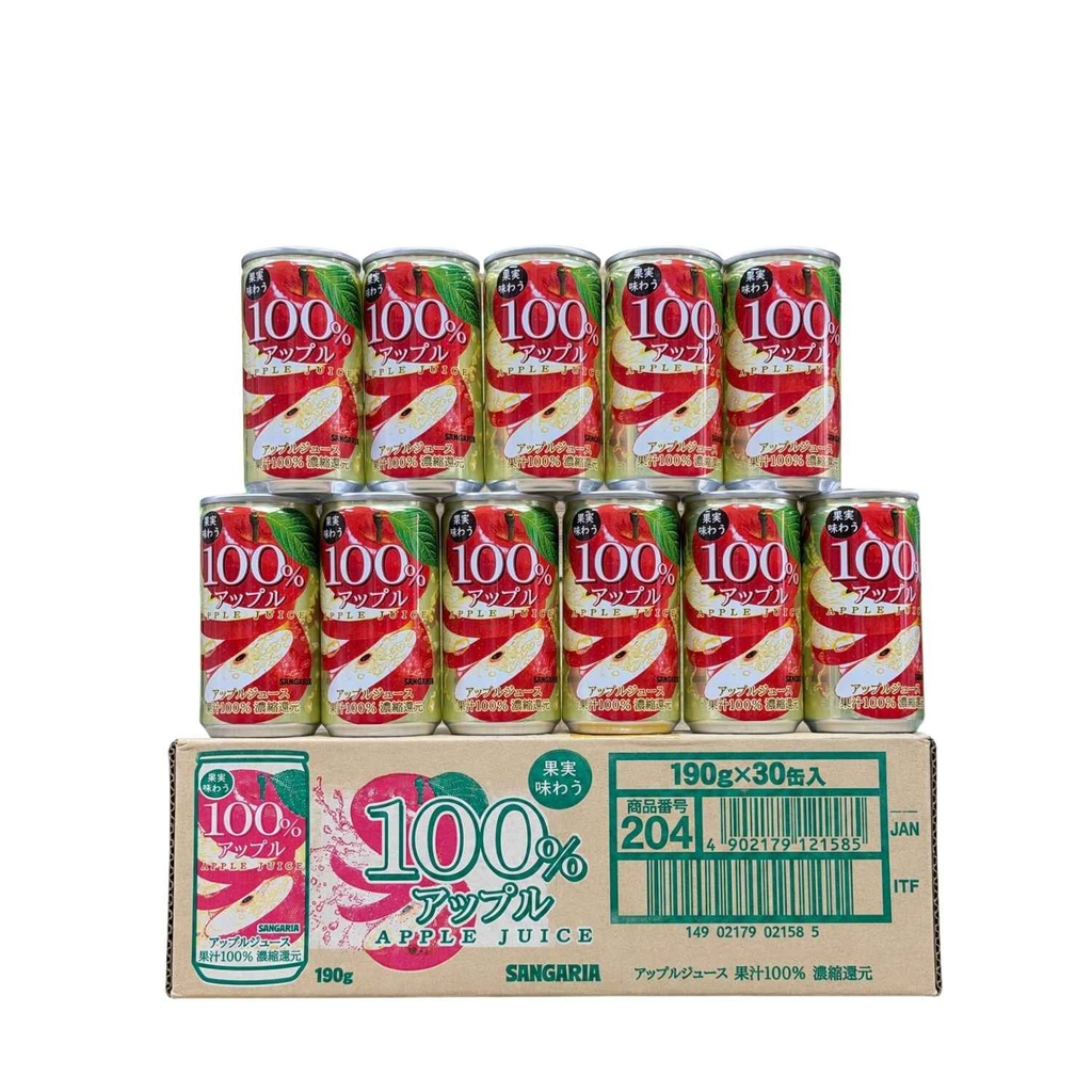 Nước Ép Táo Nguyên Chất Sangaria 190g