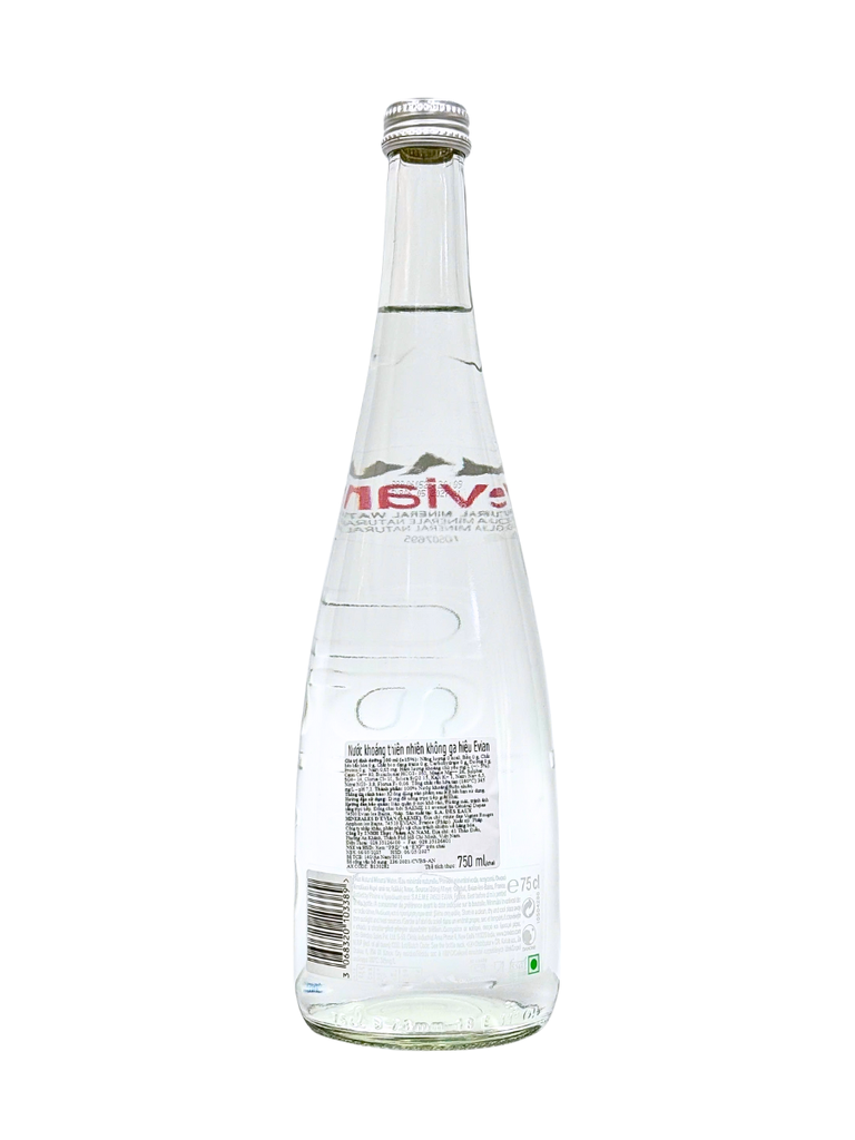 Nước Khoáng Evian Chai Thủy Tinh 750ML