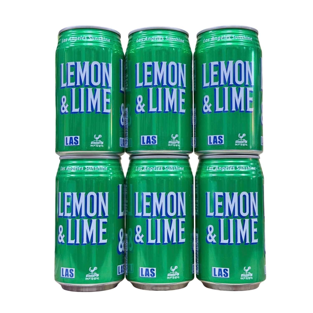 Nước Ngọt Có Ga Lemon Lime Tominaga 350ml