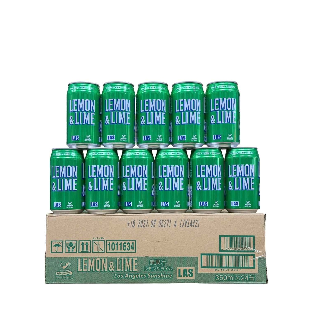 Nước Ngọt Có Ga Lemon Lime Tominaga 350ml