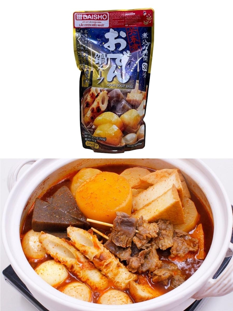 Nước Súp Lẩu Oden Daisho 750G