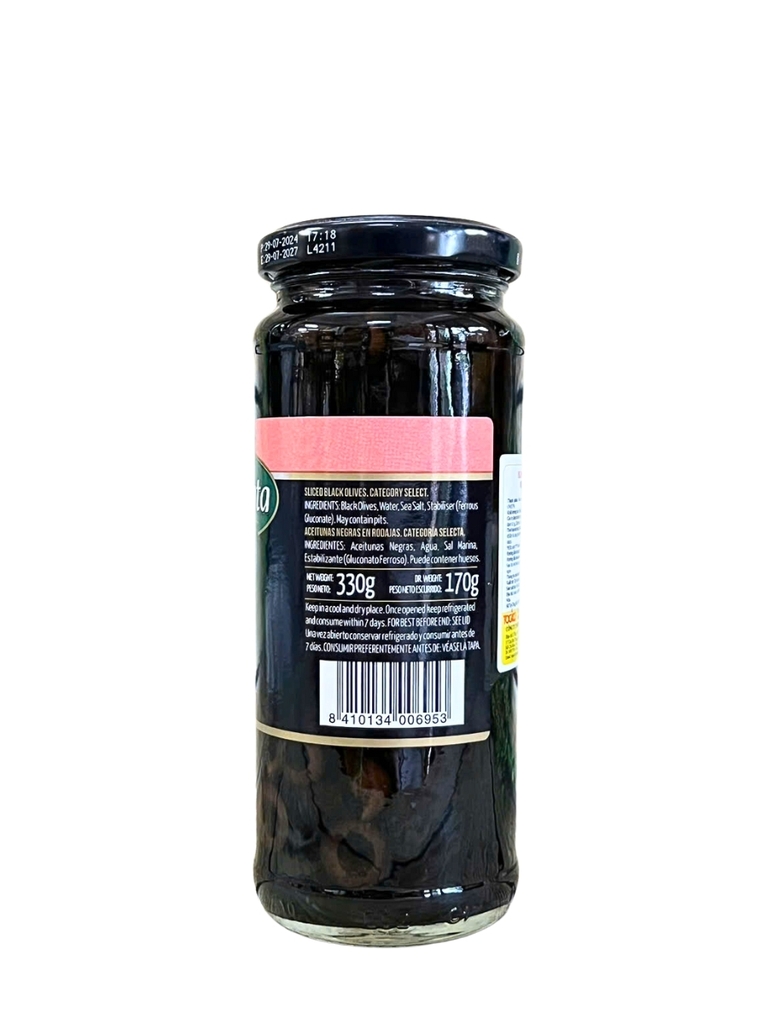 Quả Oliu Đen Cắt Lát Fragata 330G