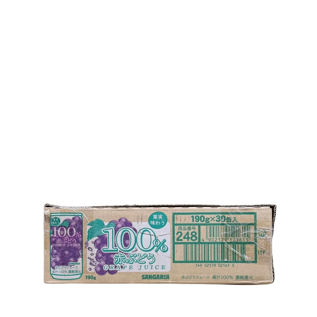 Nước Ép Nho Nguyên Chất Sangaria 190g
