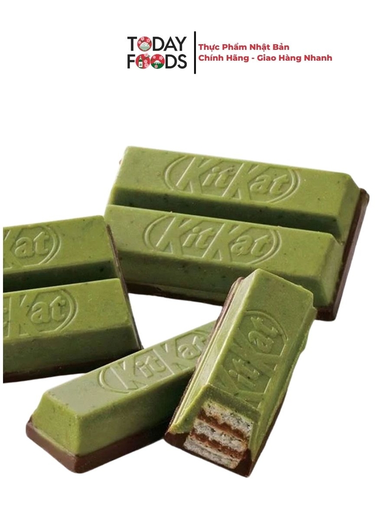 Bánh KitKat Nhật Vị Trà Xanh Socola 10 Thanh