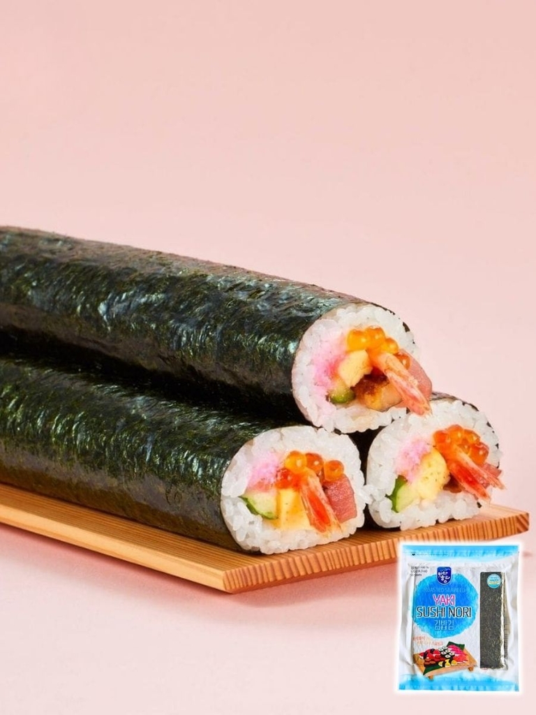 Rong Biển Cuộn Cơm Badahyang Yaki Sushi Nori (50 Lá) 140G