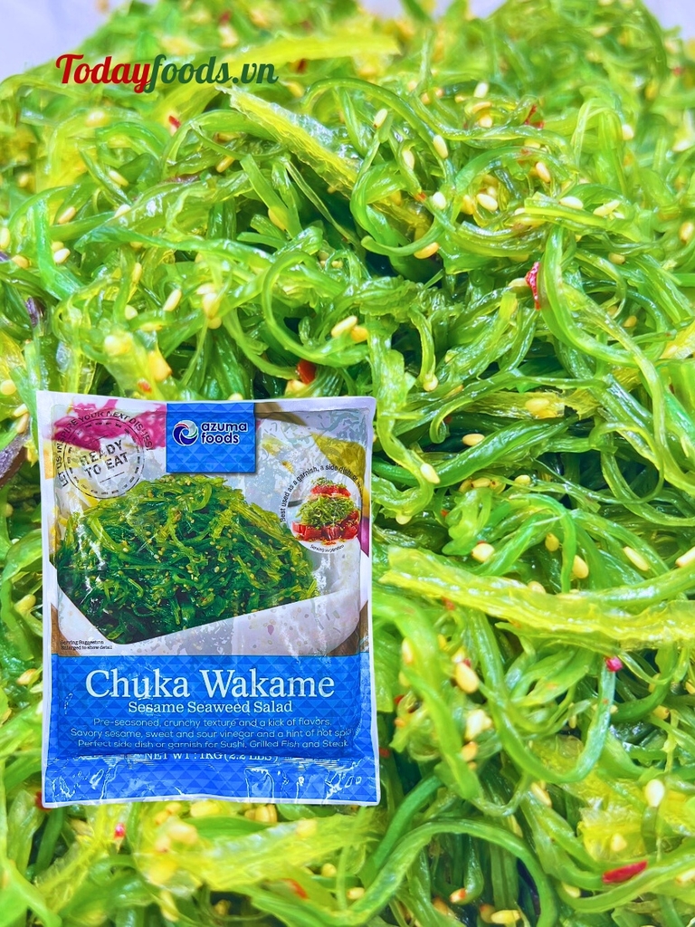 Rong biển tươi trộn mè Chuka Wakame 1KG