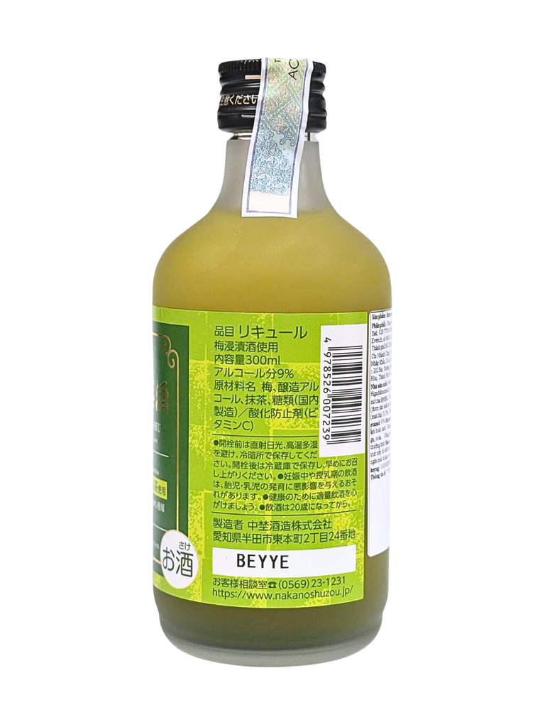 Rượu Mơ Trà Xanh Kuni Zakari Matcha Umeshu 9% 300ML
