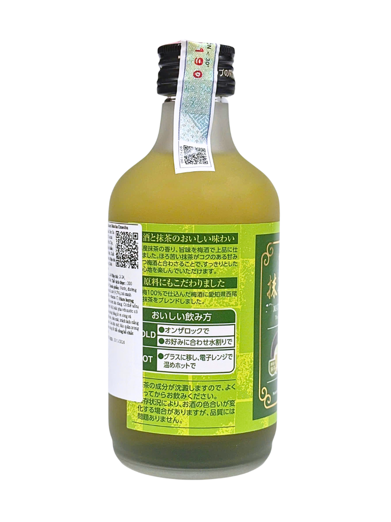 Rượu Mơ Trà Xanh Kuni Zakari Matcha Umeshu 9% 300ML