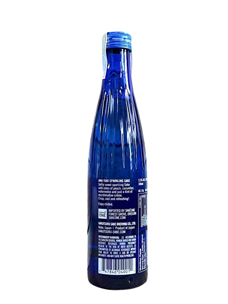 Rượu Sake Awa Yuki Sparkling 5% 300ML