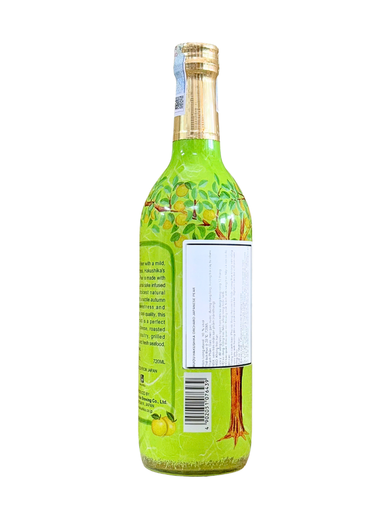 Rượu Sake Nhật Hakushika Orchard Vị Lê 10% 720ML