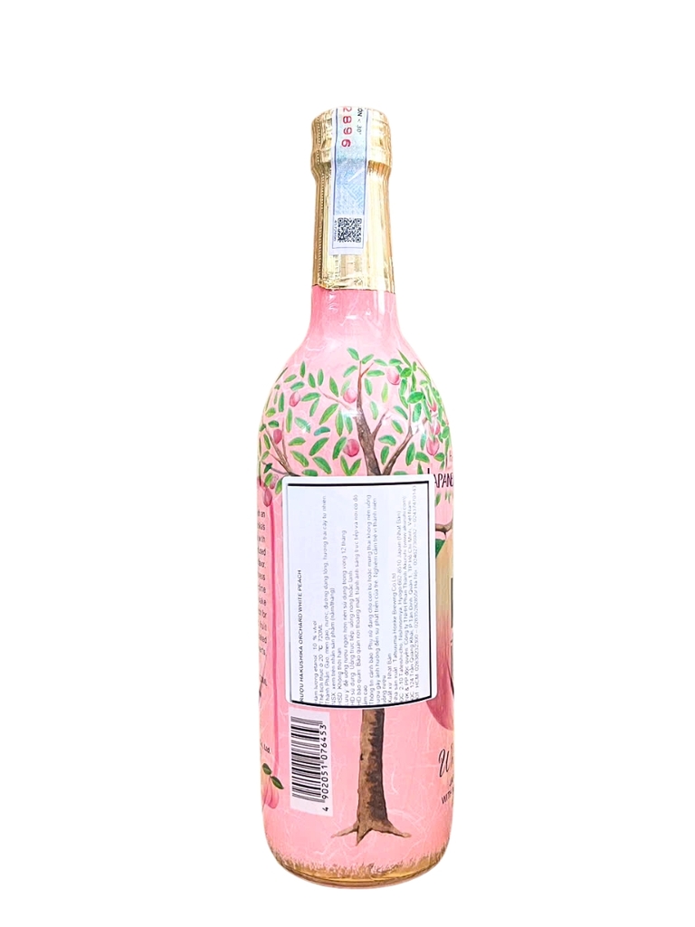 Rượu Sake Hakushika Vị Đào 720ML
