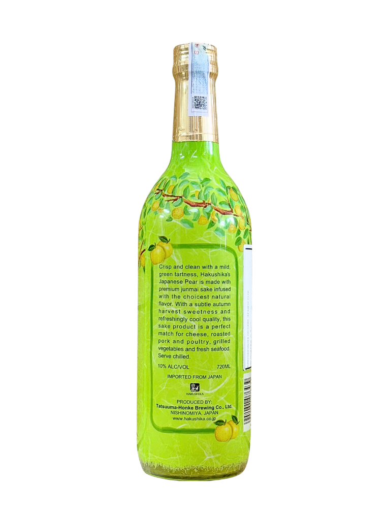 Rượu Sake Nhật Hakushika Orchard Vị Lê 10% 720ML