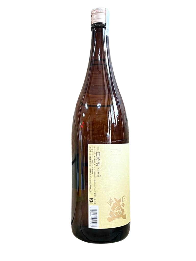 Rượu Sake Nihonsakari Nigiwai Futsushu 13-14% 1800ML