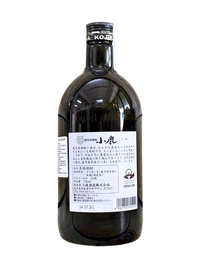 Rượu Shochu Nhật Kojika Honkaku Imo Shochu 25% 720ML