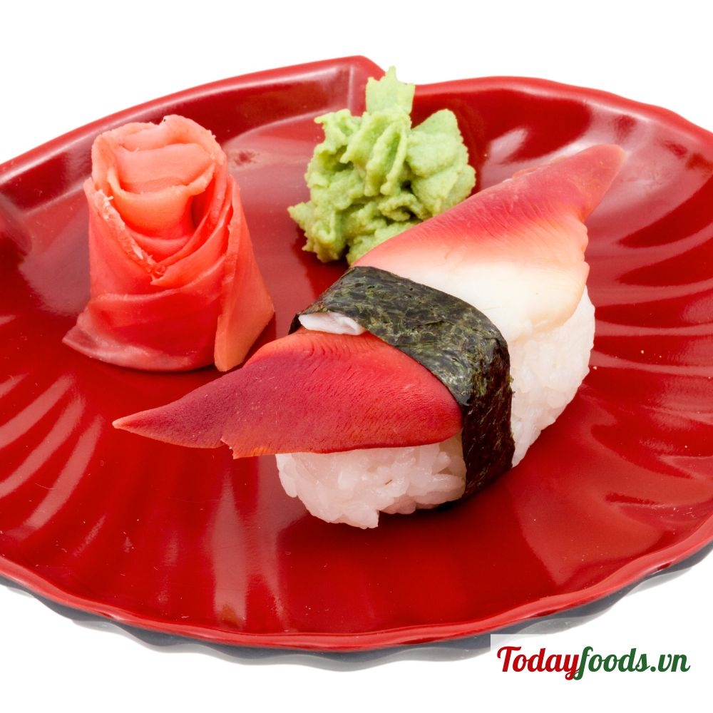 Sashimi Sò Đỏ Hokkigai (20 Miếng) 110G