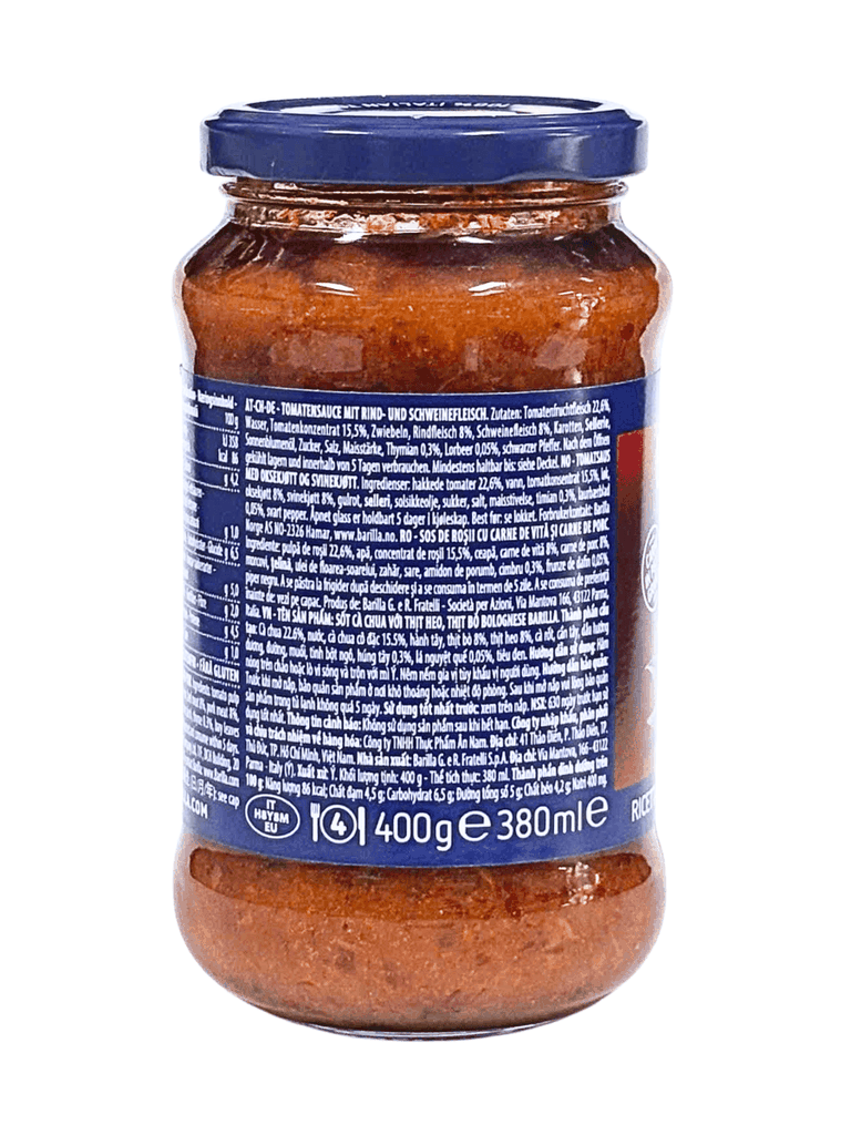 Sốt Cà Chua Bolognese Barilla 400G