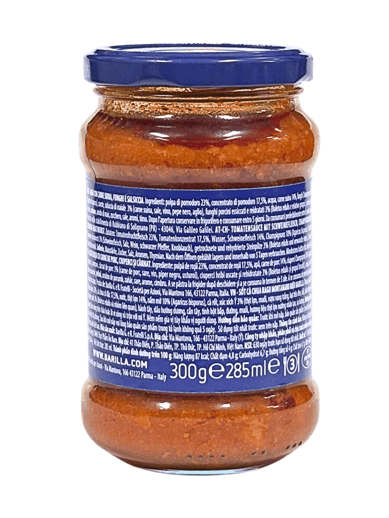 Sốt Cà Chua Ragù Montanaro Barilla 300G