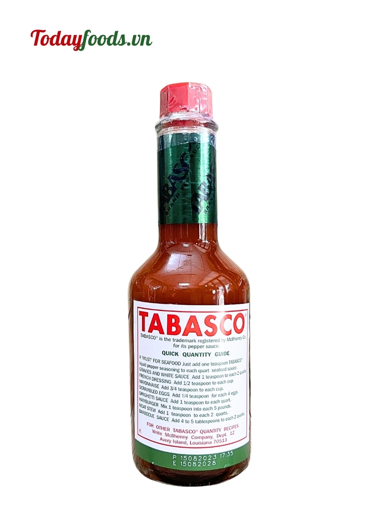 Sốt Ớt Đỏ Tabasco 350ML
