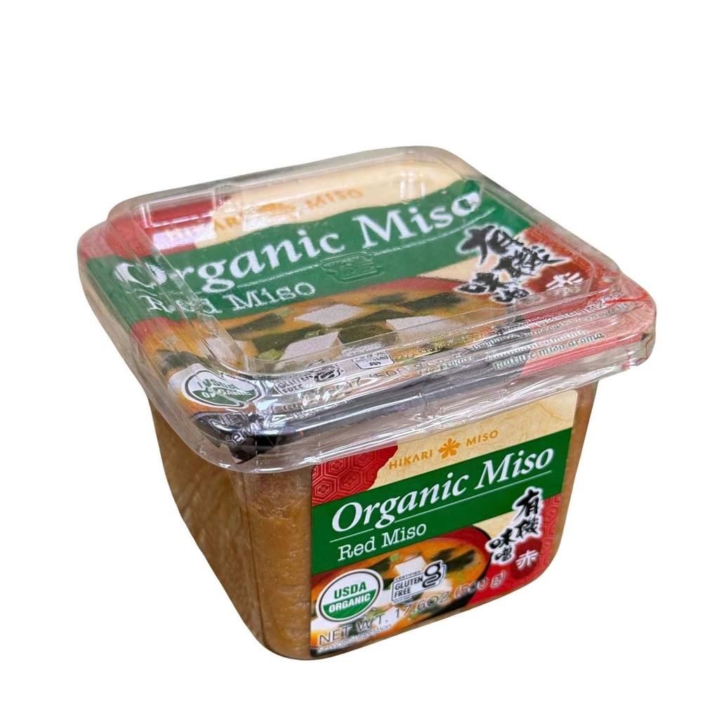 Tương Miso Đỏ Hữu Cơ Hikari Miso 500G