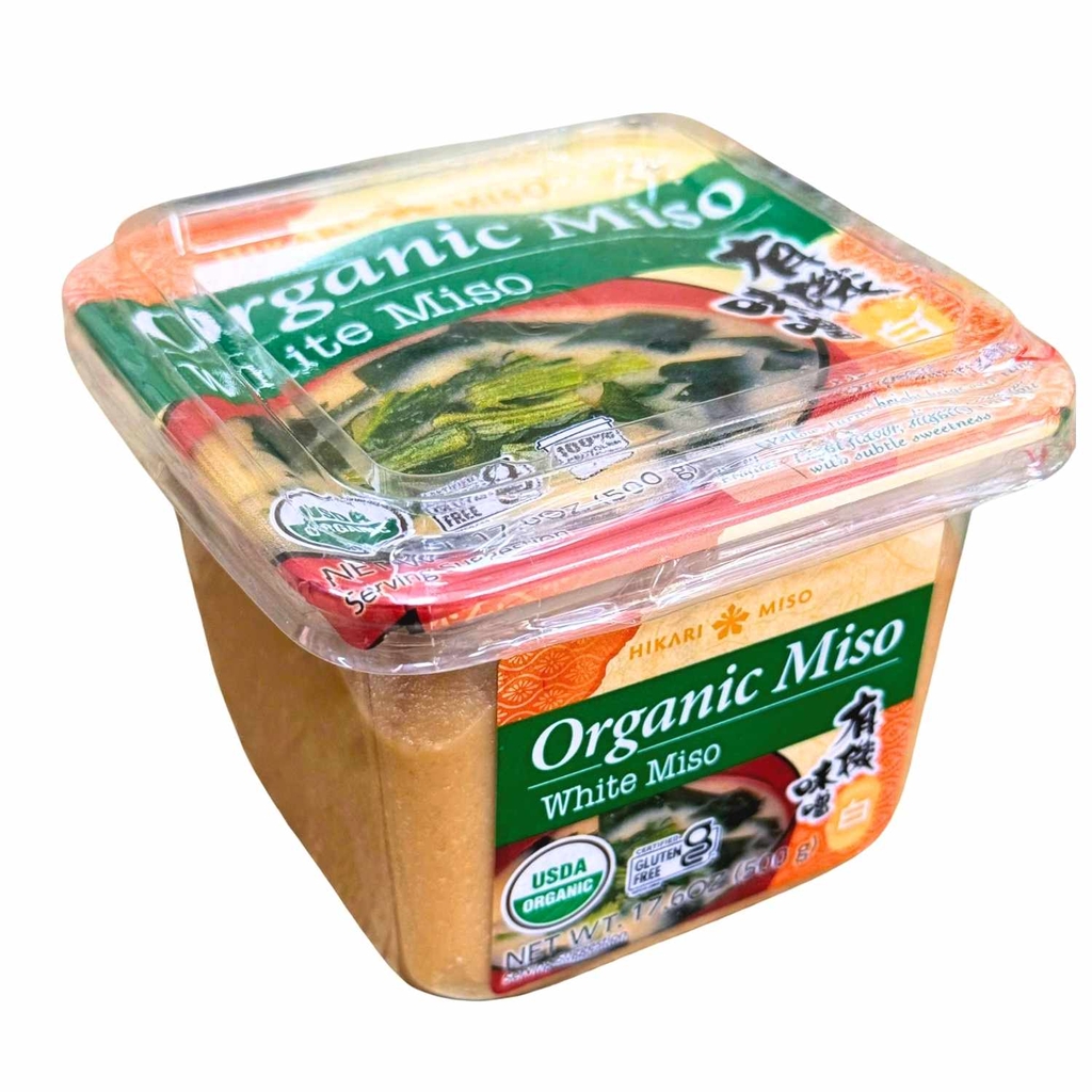 Tương Miso Trắng Hữu Cơ Hikari Miso 500G