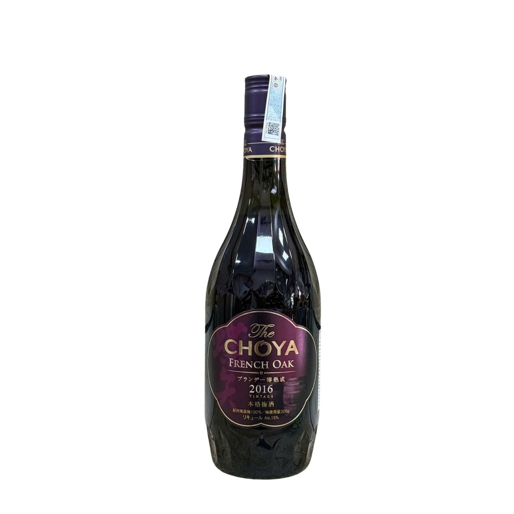 Rượu Mơ Choya French Oak 2016 15% 700ml