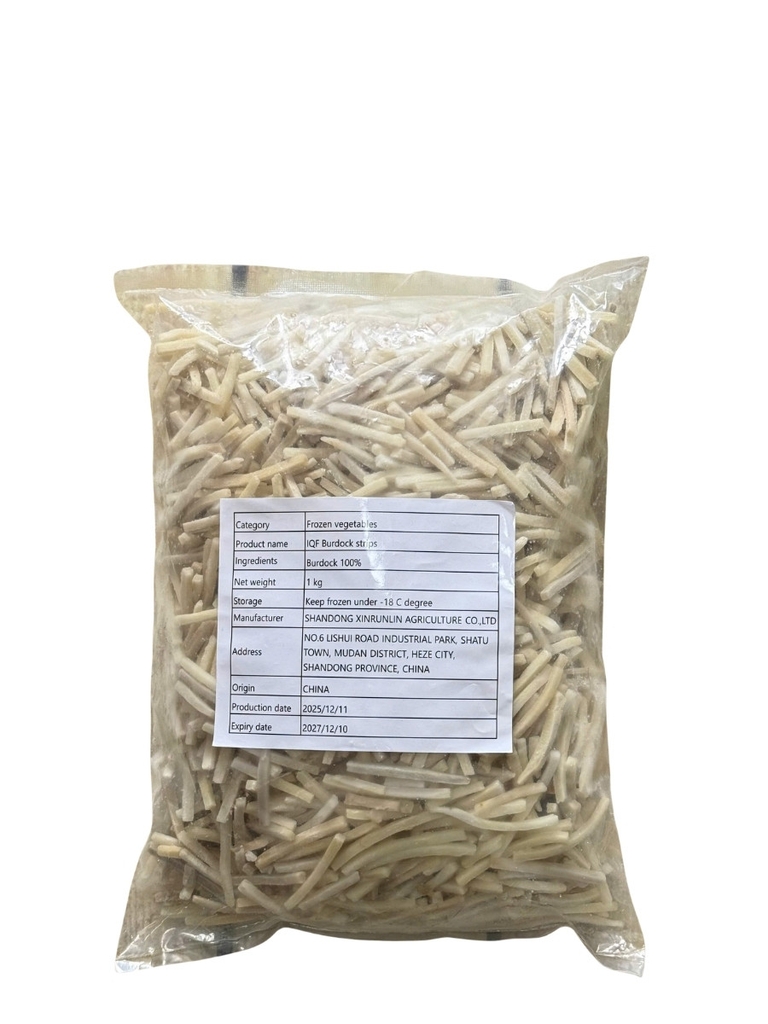 Củ Ngưu Bàng Cắt Sợi Đông Lạnh 1KG
