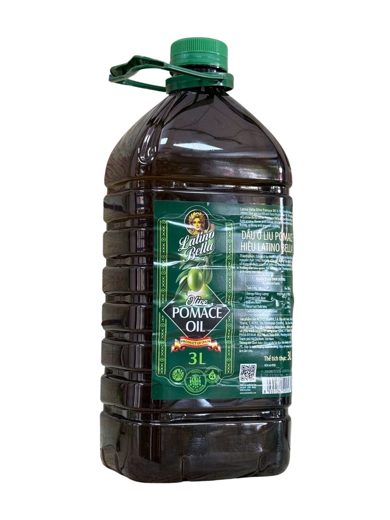 Dầu Ô Liu Pomace Latino Bella 3L