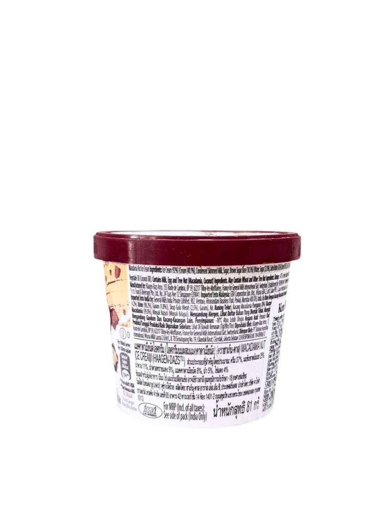 Kem Häagen-Dazs Hạt Macadamia 100ML
