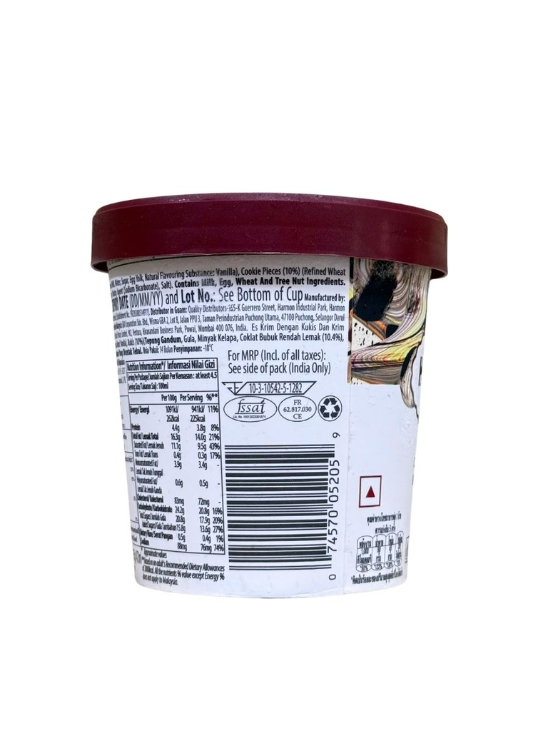 Kem Haagen Dazs Vị Bánh Quy Và Kem 473ml