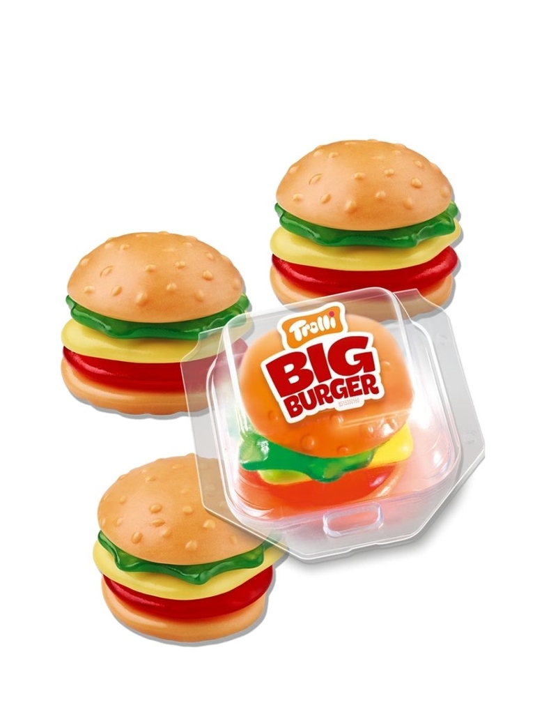 Kẻo Dẻo Trolli Big Burger Vị Trái Cây 50G