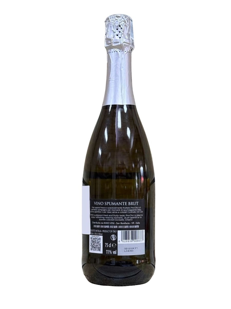 Rượu Vang Sủi Sparkring Pro Chic Spumante Brut 11% 750ml