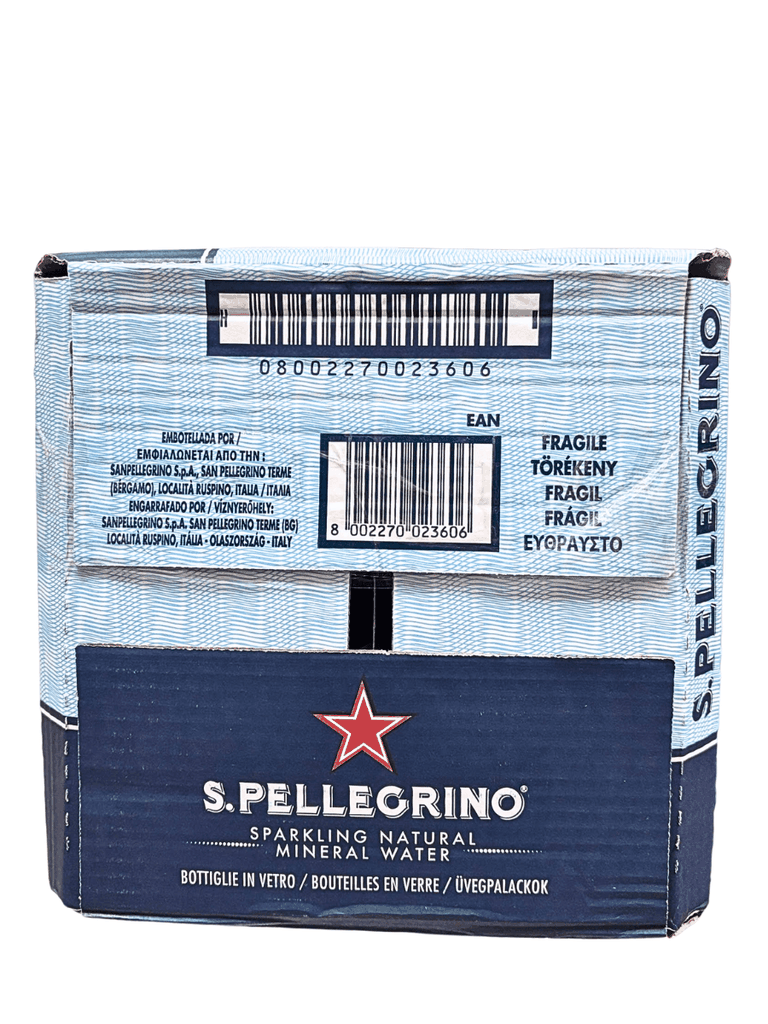 Nước Khoáng Có Ga San Pellegrino 500ML (Thùng 24 Chai)