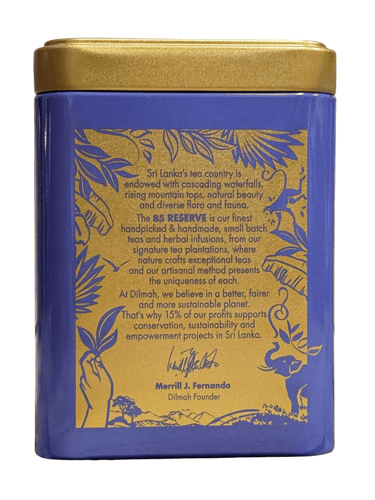 Trà Đen Bá Tước Earl Grey & Vanilla Dilmah 85 Reserve 40G